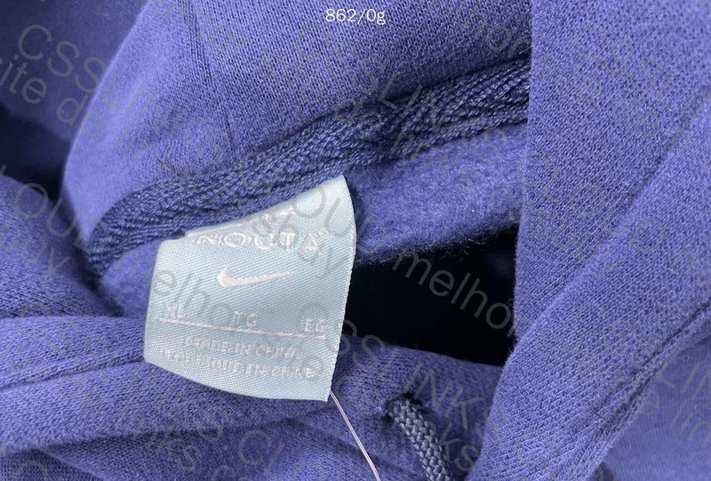 Nike Nocta Blue Hoodie 5