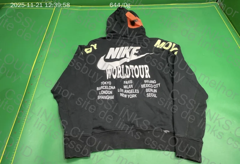 Nike Worldtour Black Hoodie 2
