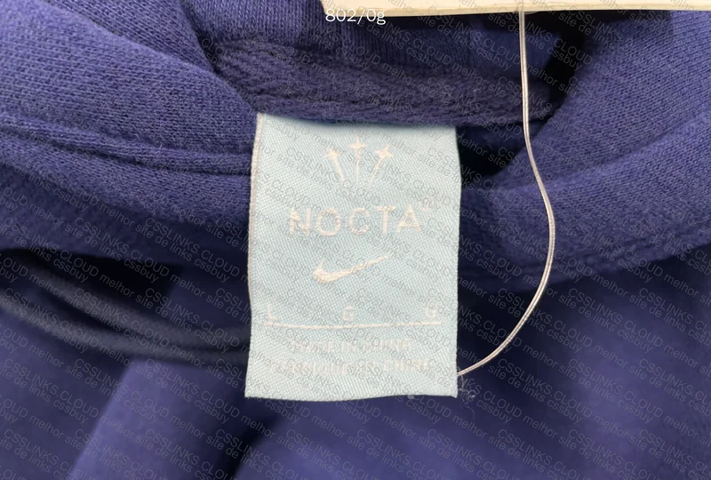Nocta Navy Blue Hoodie