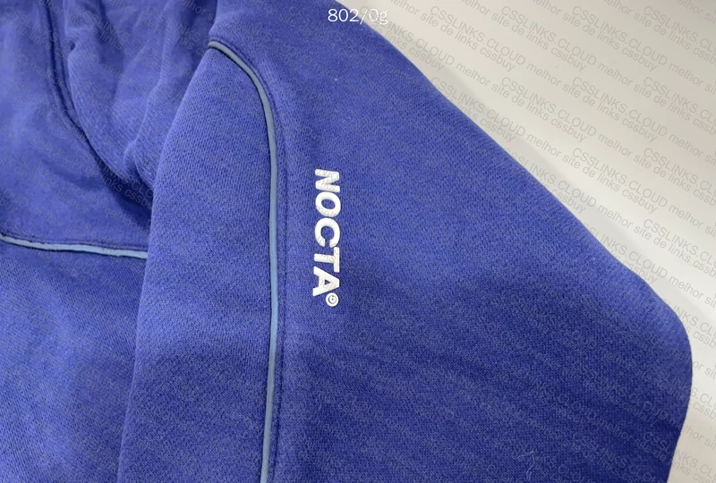 Nocta Navy Blue Hoodie 4