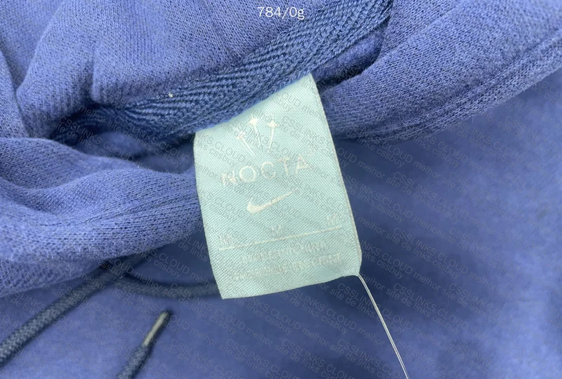 Nocta Nike Blue Hoodie