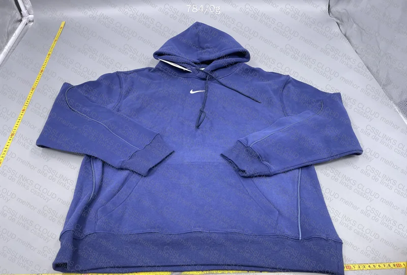 Nocta Nike Blue Hoodie 4