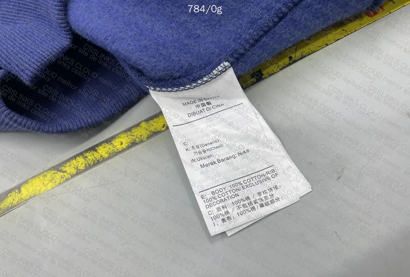 Nocta Nike Blue Hoodie 5