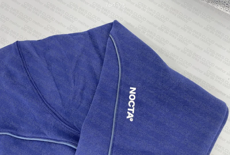 Nocta Nike Blue Hoodie 6