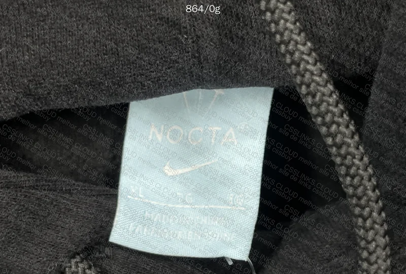 Nocta Black Hoodie 2