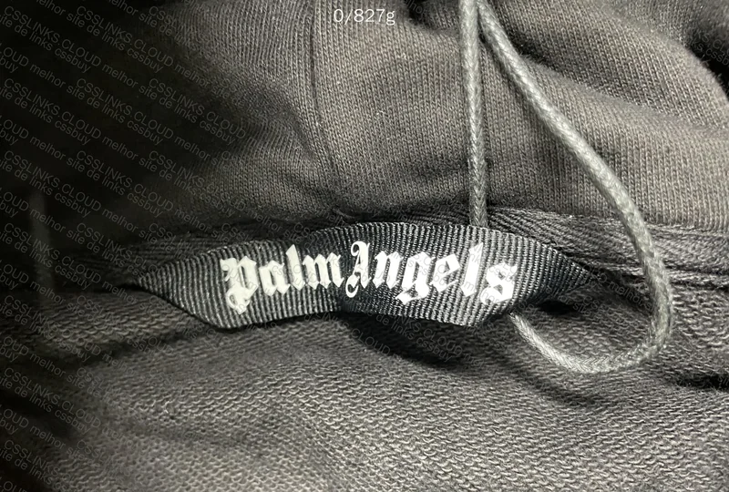 Palm Angels Spider Hoodie with Measurements 2