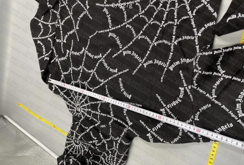 Palm Angels Spider Hoodie with Measurements 6