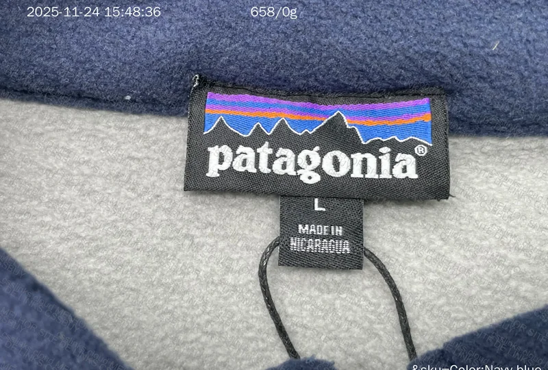 Patagonia Hoodie with Measurements 7