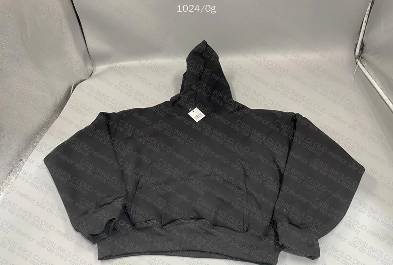 Yeezy Perfect Hoodie Double Layer Black 2