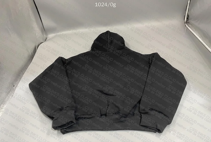 Yeezy Perfect Hoodie Double Layer Black 5