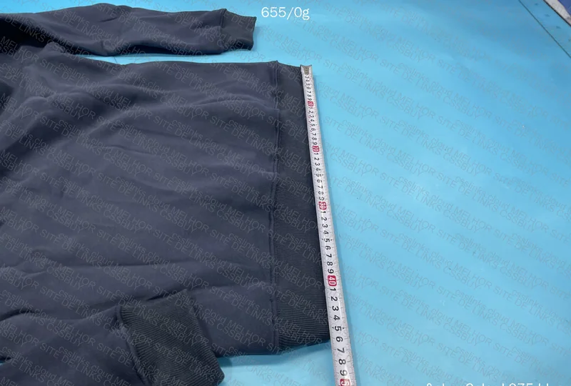 Polo Bear Hoodie (with Measurements) 5