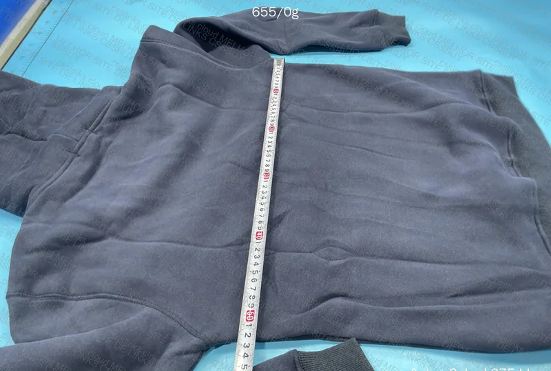 Polo Bear Hoodie (with Measurements) 6