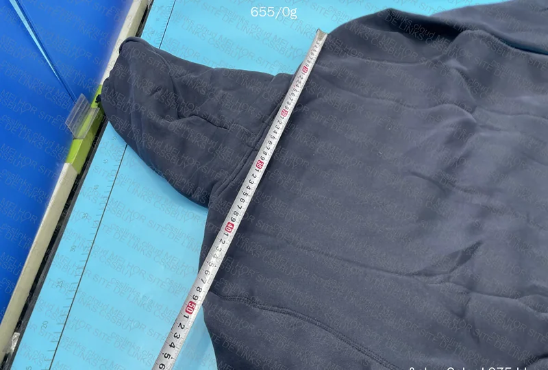Polo Bear Hoodie (with Measurements) 7