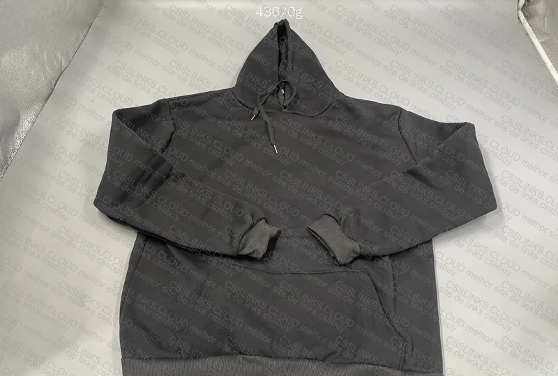 Basic Black Hoodie 3