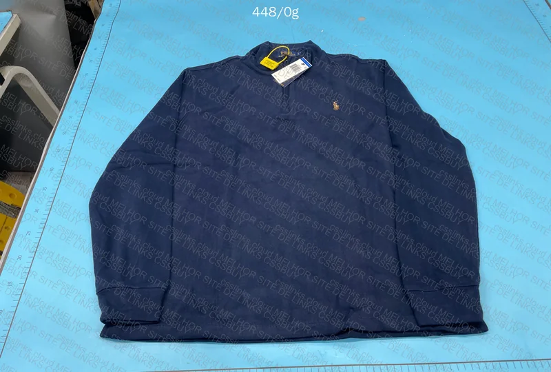 Blue Ralph Lauren Quarter Zip Hoodie 3