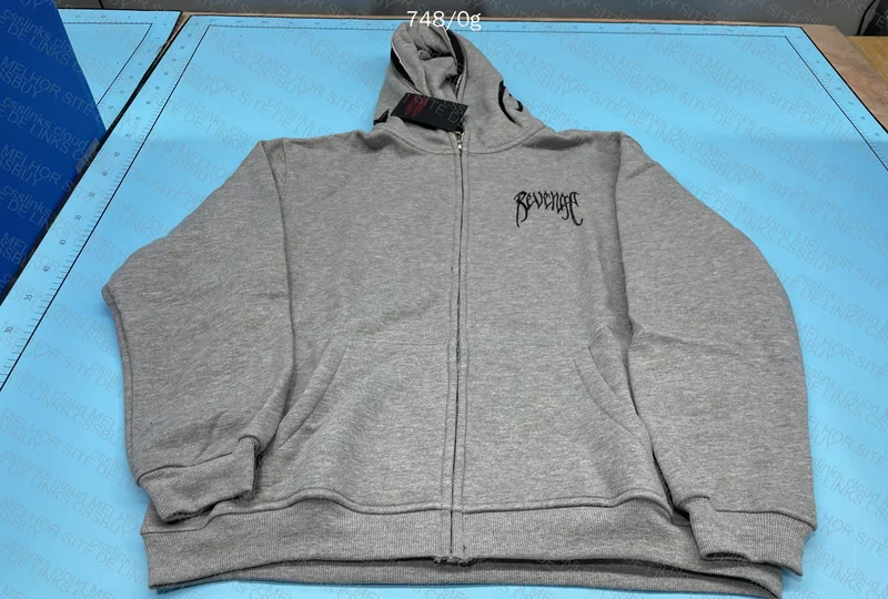 Revenge Hoodie Blue 2