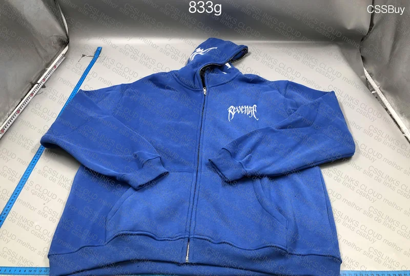 Revenge Blue Hoodie