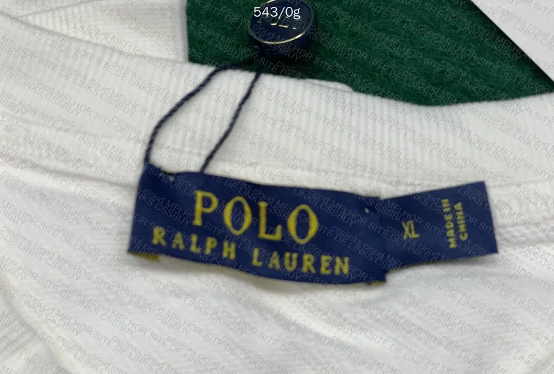 White RL Hoodie XL 3