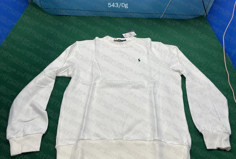 White RL Hoodie XL 4