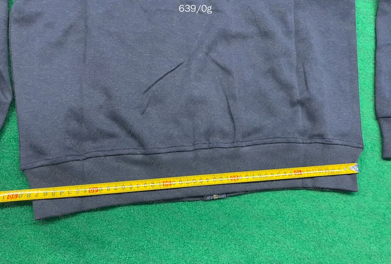 RL Hoodie with Measurements
