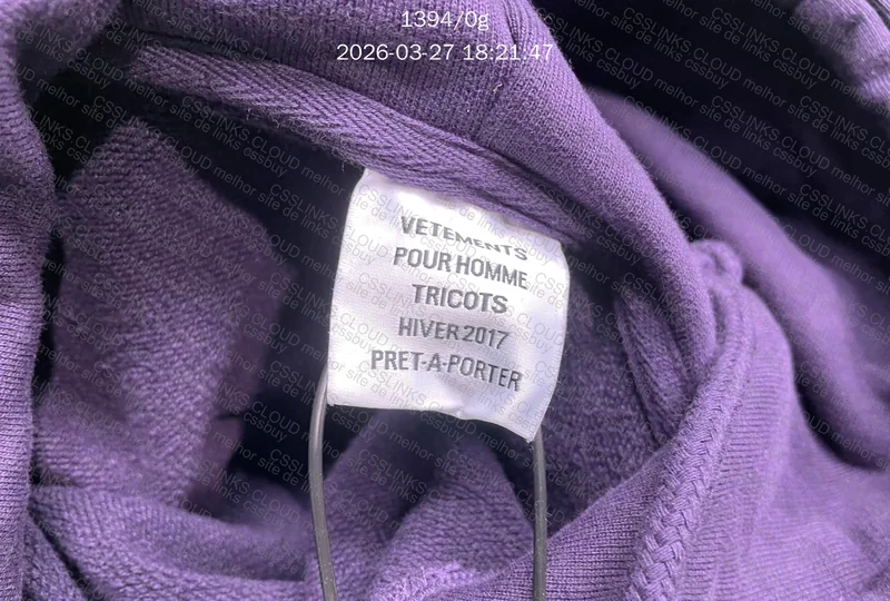 Moletom Sexual Fantasies Vetements 2