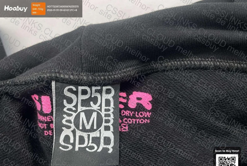 Moletom sp5der 5