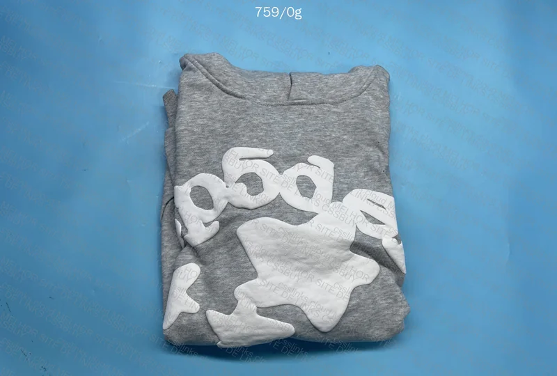 Gray Sp5der Hoodie (Help me)