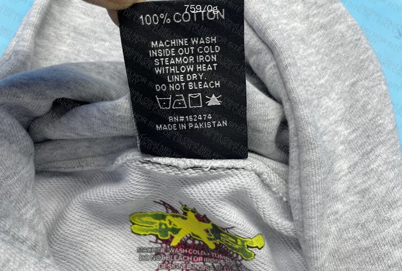 Gray Sp5der Hoodie (Help me) 6