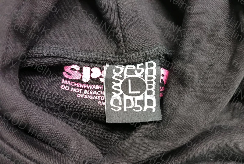 Sp5der Pink Hoodie
