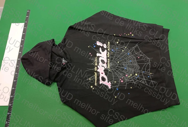 Sp5der Pink Hoodie 2