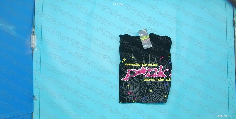 Sp5der Pink GL Hoodie 3