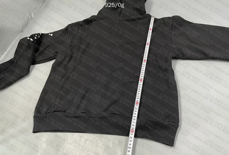 Sp5der Black Hoodie 5