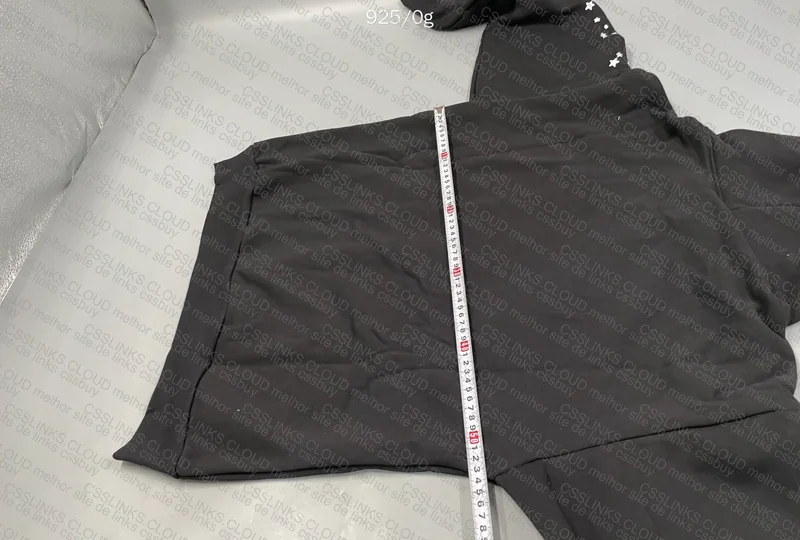 Sp5der Black Hoodie 6