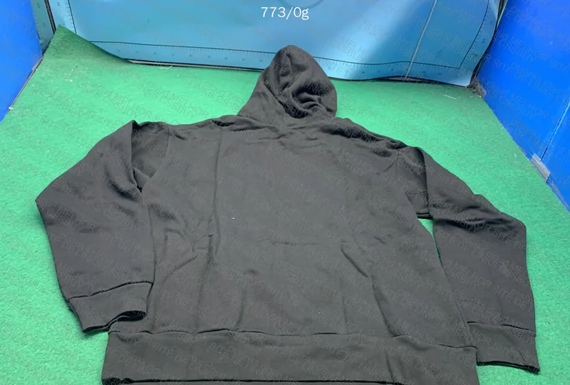 Sp5der Red Rhinestone Hoodie