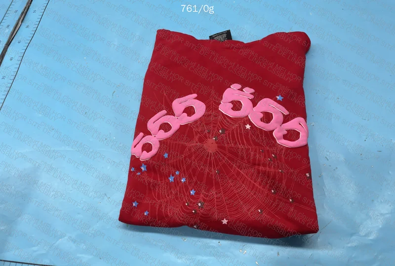 Sp5der Red Hoodie