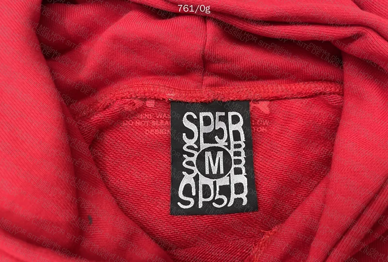 Sp5der Red Hoodie 2