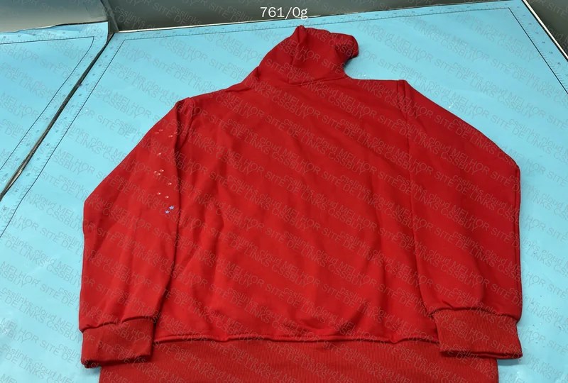 Sp5der Red Hoodie 6