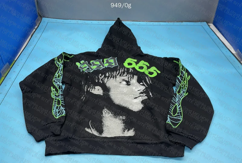 Sp5der x Juice WRLD Hoodie 2