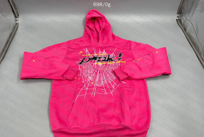 Sp5der Young Thug Pink Set Hoodie 3