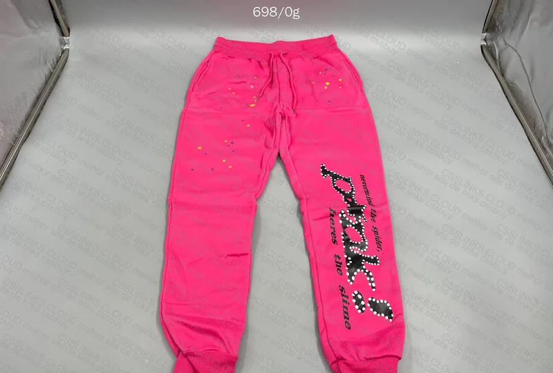 Sp5der Young Thug Pink Set Hoodie 6
