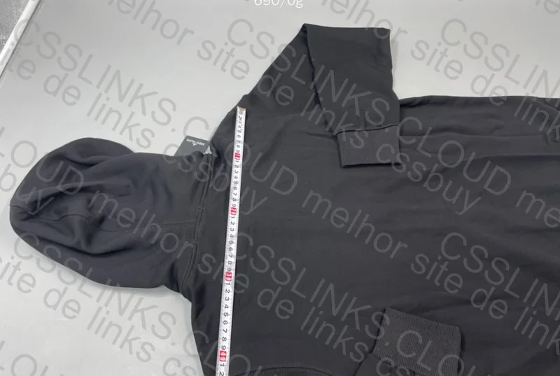 Stone Island Hoodie with Measurements 3