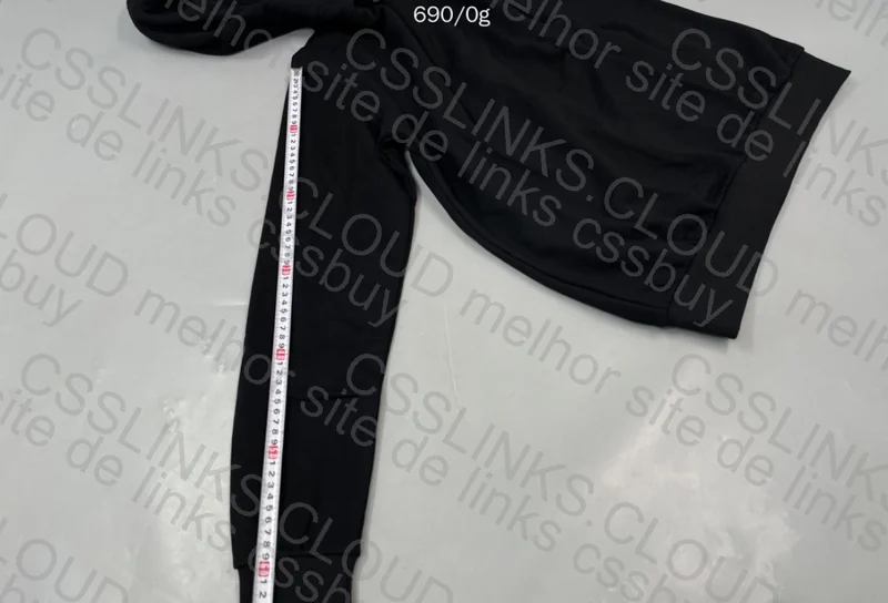 Stone Island Hoodie with Measurements 4