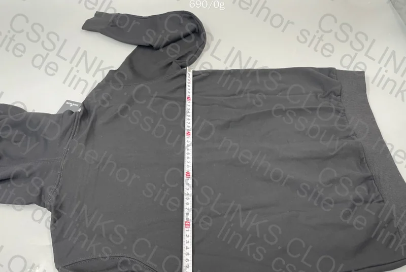 Stone Island Hoodie with Measurements 5