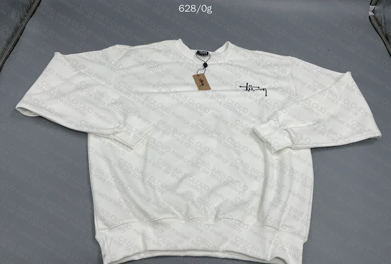 Stussy White Hoodie