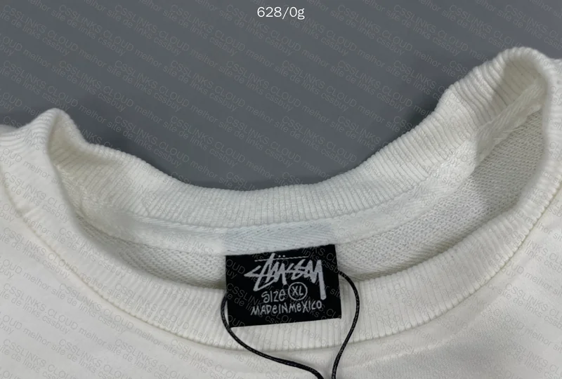 Stussy White Hoodie 2