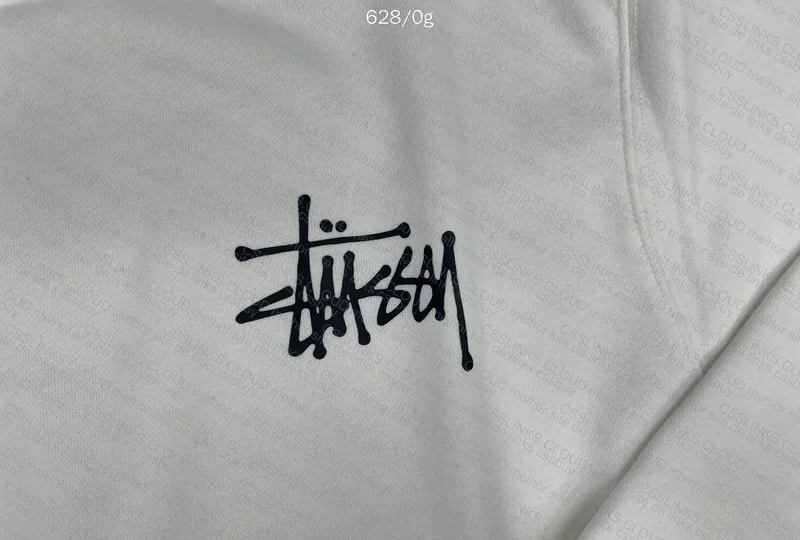Stussy White Hoodie 6