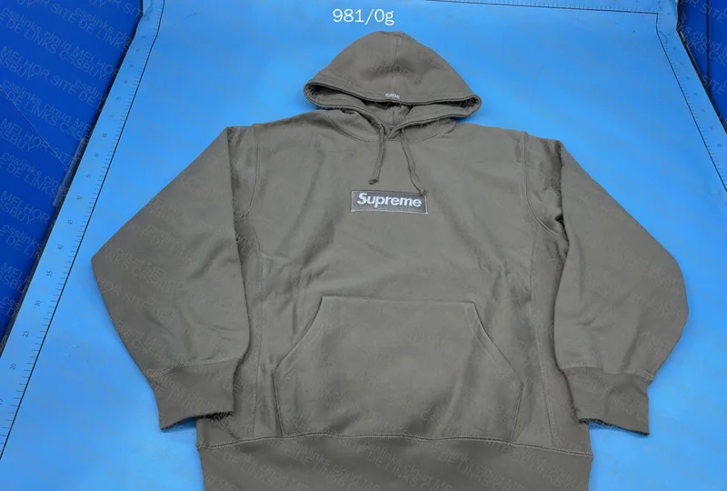 Supreme Beige/Khaki Hoodie 3