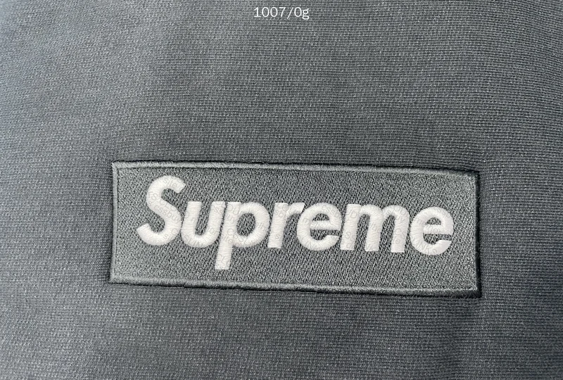Supreme Box Logo Hoodie with Measurements