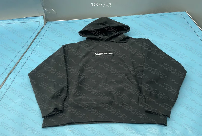 Supreme Box Logo Hoodie with Measurements 3