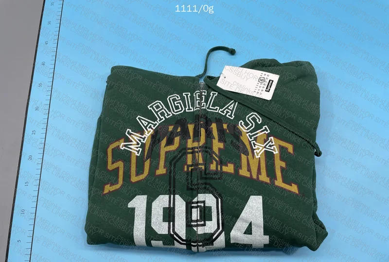 Supreme Maison Margiela MM6 TigerReps Hoodie (With Measurements) 2